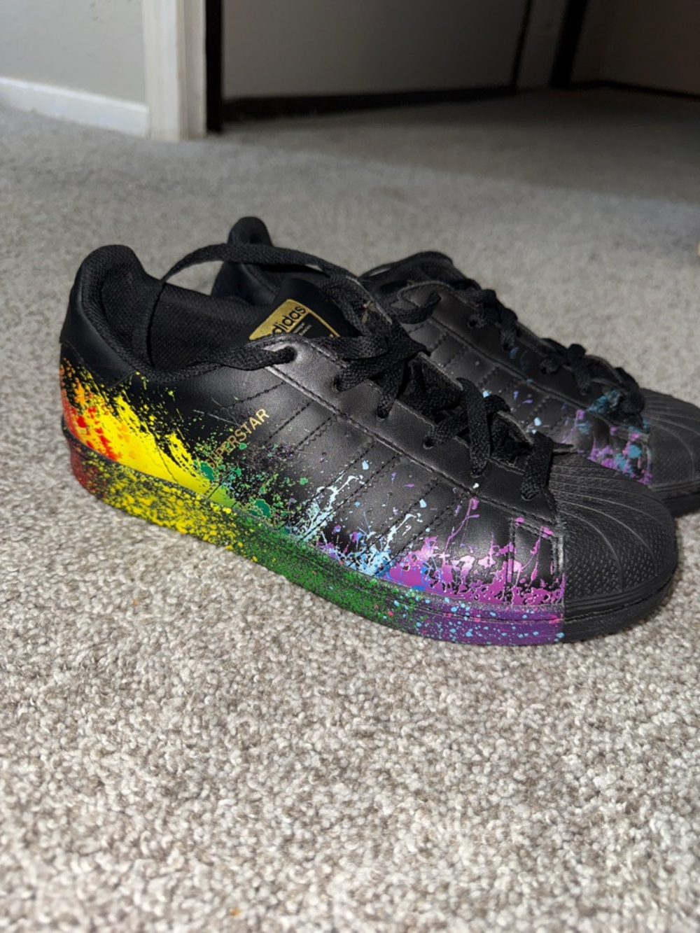 Adidas Superstar Pride “Paint Splatter”